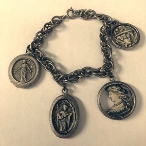 Vintage silver bracelet. Sm